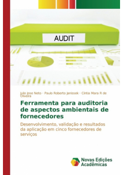 Ferramenta para auditoria de aspectos ambientais de fornecedores