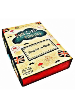 Fun Card English Singular vs Plural CREATIVO