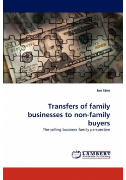Transfers of Family Businesses to Non-Family Buyers