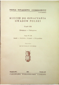 Klucze do oznaczania owadów Polski Część XIX Zeszyt 99 - 100