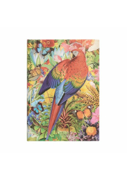 Notes Paperblanks Tropical Garden Midi linia