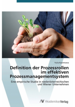 Definition der Prozessrollen im effektiven Prozessmanagementsystem