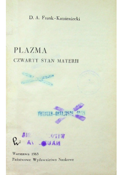 Plazma Czwarty stan materii