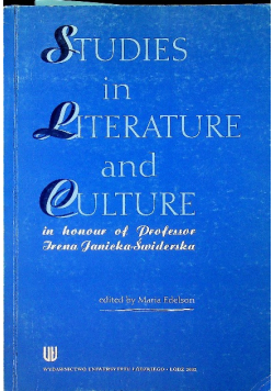 Studies in Literature and Culture