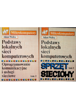 Podstawy lokalnych sieci komputerowych tom 1 i 2