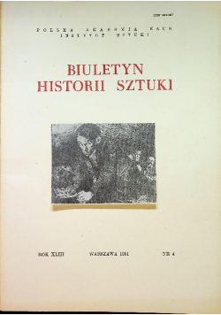 Biuletyn historii sztuki nr 4