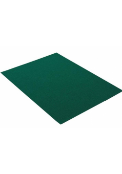 Filc dekoracyjny ciemnozielony 20x30cm 10szt