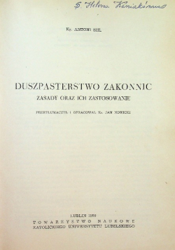 Duszpasterstwo zakonnic