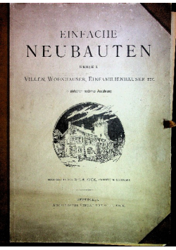 Einfache Neubauten Serie I Heft I do VI 1895 r