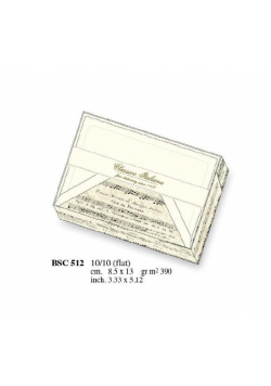 Papeteria box BSC 512 ROSSI