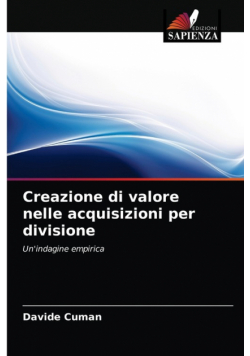 Creazione di valore nelle acquisizioni per divisione