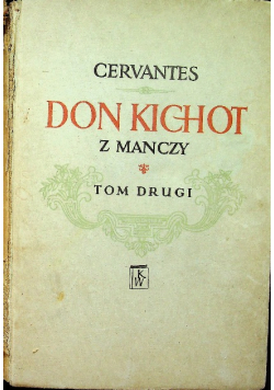 Don Kichot z Manczy Tom 2