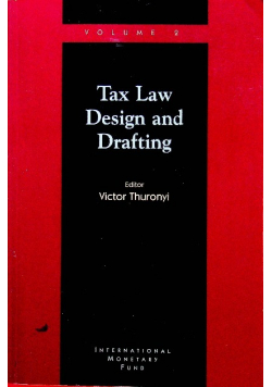 Tax Law Design and Drafting