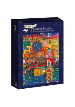 Puzzle 1000 Trzydzieści dni malowania, Hunderwasser, 1996