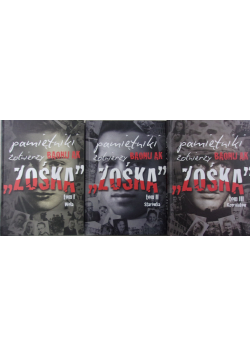 Pamiętniki żołnierzy Baonu AK Zośka tom 1 do 3