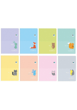 Zeszyt A5/32K linia B&B Pastel (10szt)