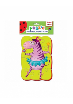 Magnesy piankowe A5 Śmieszne zdjęcia Zebra