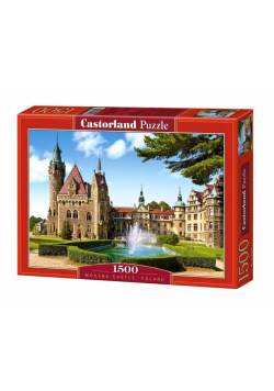 Puzzle 1500 Zamek Moszna - Polska CASTOR