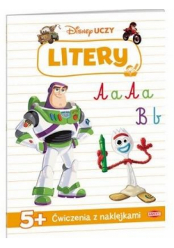 Disney uczy. Toy Story. Litery 5+
