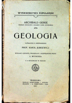 Geologia 1911 r