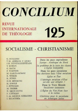 Concilium 125 Socialisme - Christianisme
