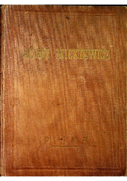 Mickiewicz Poezje 1931 r.