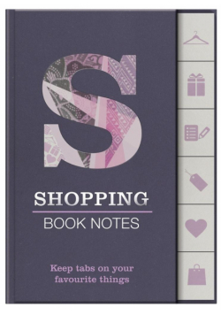 Book Notes - Shopping - znaczniki zakupy