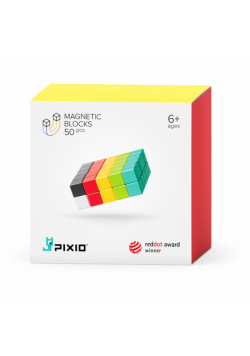 Klocki magnetyczne Pixio 50el. Design Series