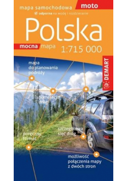 Mapa samochodowa POLSKA 1:715 000