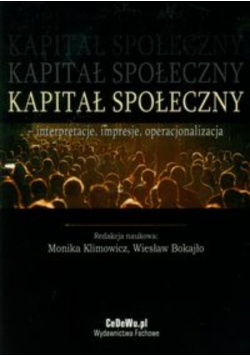 Kapitał społeczny