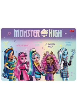 Podkład dwustronny laminowany Monster High
