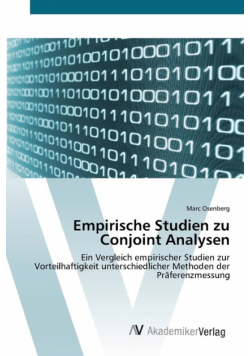 Empirische Studien zu Conjoint Analysen
