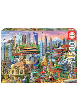 Puzzle 1500 Symbole Azji i Australii G3