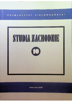 Studia Zachodnie nr 10