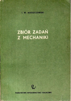 Zbiór zadań z mechaniki