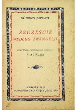Szczęście według Ewangelii 1927 r .