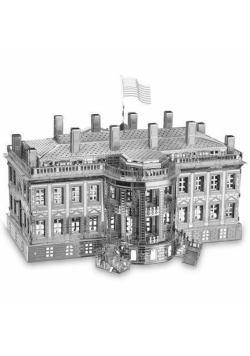 Puzzle Metalowe 3D - Biały Dom