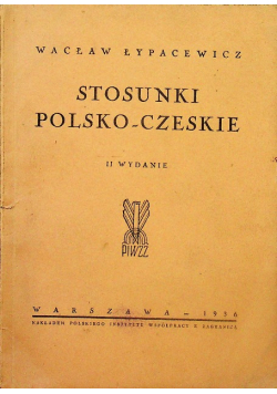 Stosunki polsko czeskie 1936 r.