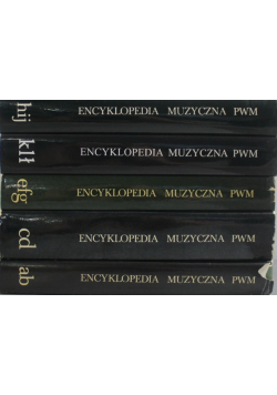 Encyklopedia muzyczna PWM 5 tomów