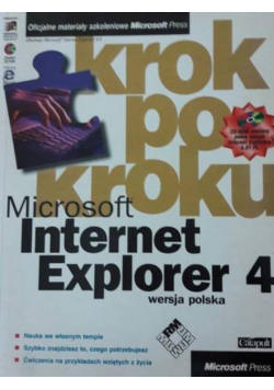 Krok po kroku Microsoft Internet Explorer 4
