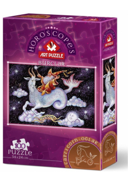 Puzzle 100 Znaki zodiaku - Koziorożec