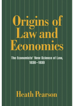 Origins of Law and Economics
