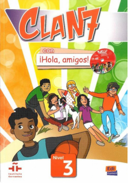 Clan 7 con ¡Hola, amigos! 3- podręcznik + płyta CD-ROM