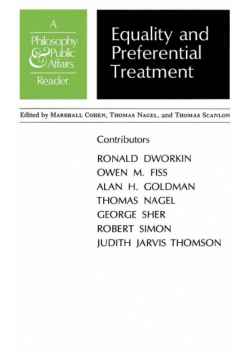 Equality and Preferential Treatment