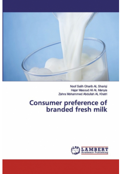 Consumer preference of branded fresh milk