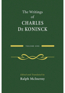 The Writings of Charles De Koninck
