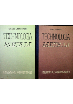Technologia metali Część II i III