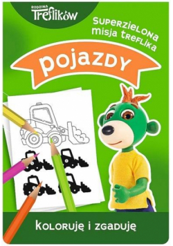 Trefliki. Koloruję i zgaduję Pojazdy