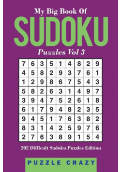 My Big Book Of Soduku Puzzles Vol 3