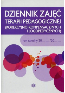 Dziennik zajęć terapii pedagogicznej